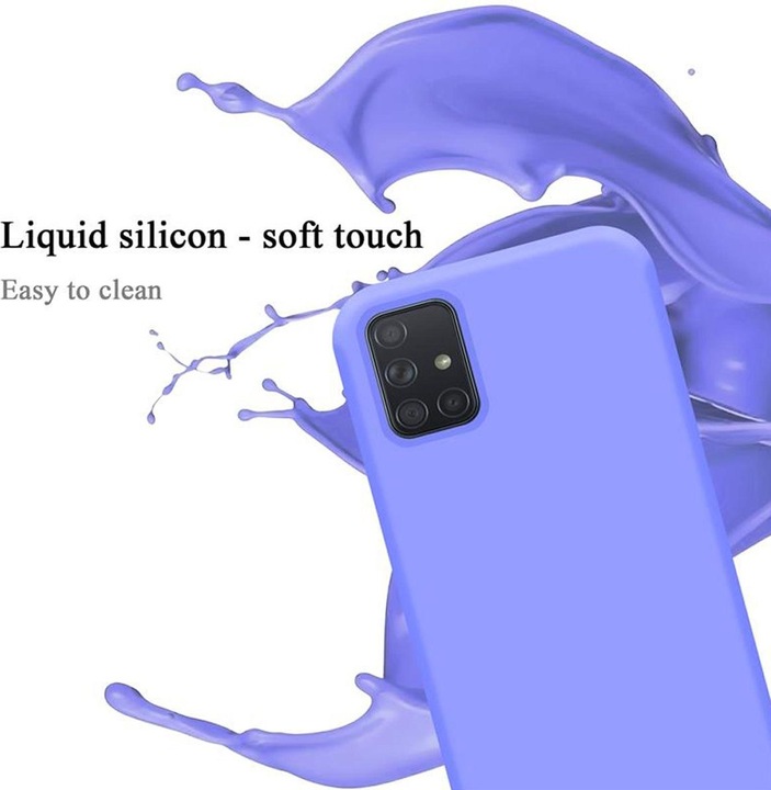 Actual product image Cadorabo TPU Liquid Silicone Case Cover (Samsung Galaxy M40s)