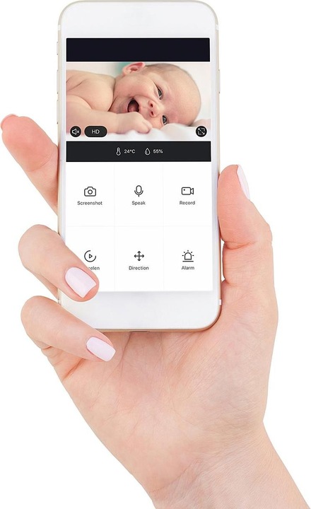 Produktbild Alecto Smartbaby 10 (Babyphone mit Kamera, 300 m)