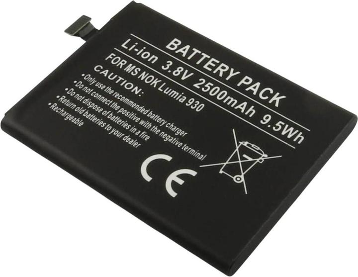 Batteria Per Doro PhoneEasy 410GSM, 3,7V, Li-Ion, 800mAh, Sostitutiva Compatibile, Dimensioni 44x39x5,5mm - 6