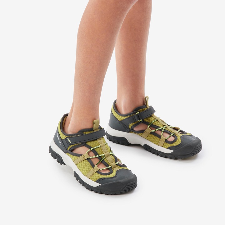 Produktbild Quechua Wanderschuhe Kinder atmungsaktiv Wandern - MH900 khaki (31)