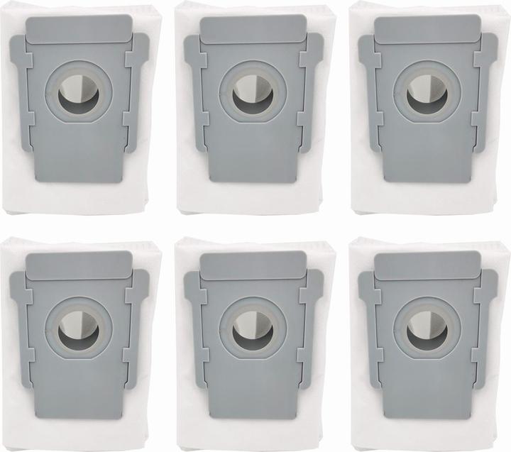 Roboparts Staubbeutel für iRobot Roomba j7+ j9+ i7+ i5+ i8+ E5 E6 S9+ (6 x)