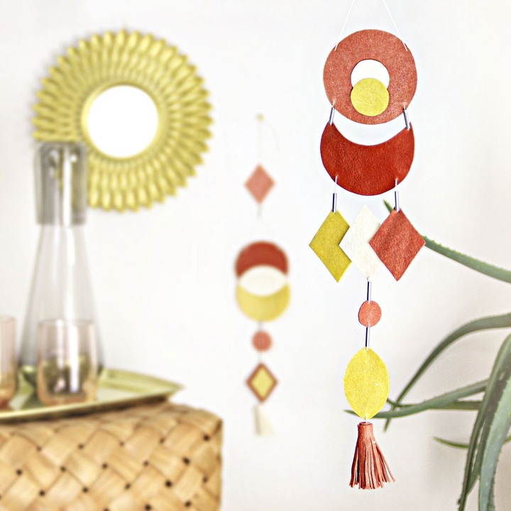 Actual product image Fimo modelling clay leather-effect set "Wall hanger