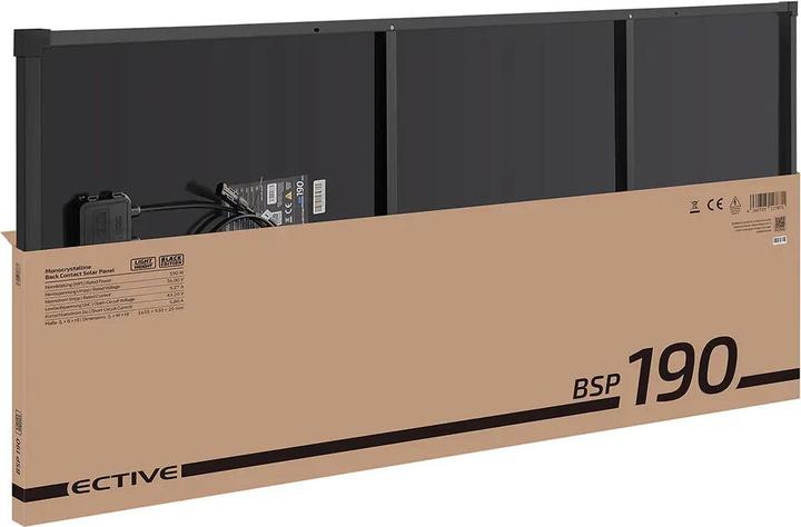Produktbild Ective BSP 190 Black Lightweight | Leichtgewicht Back Contact Solarmodul mit 190WP (190 W, 3.72 kg)