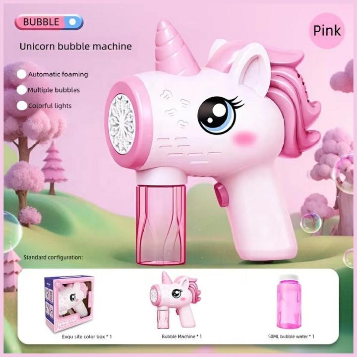 Image du produit No Name Bubble machine Beline unicorn pink