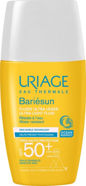 Productafbeelding Uriage Bariésun Fluide ultra SPF50 22 (Zonnecrème gezicht, SPF 50, 30 ml, 50 g)