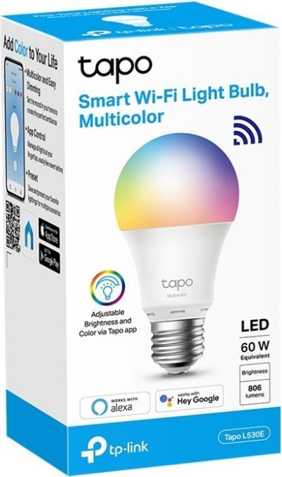 Image du produit TP-Link Tapo L510E (2-pack) (E27, 8.70 W, 806 lm, 2 x, F)
