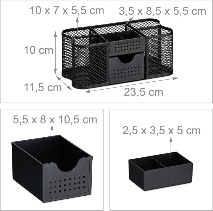 Actual product image Relaxdays Desk Organizer