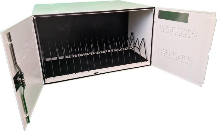 Actual product image Leba NoteBox 16, Key lock, USB-C (Schuko plug), 12 watts available per device, USB 2.0