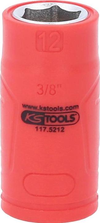 Productafbeelding KS Tools 3/8" Geïsoleerde inbus, 12mm ( 117.5212 ) (12 mm)