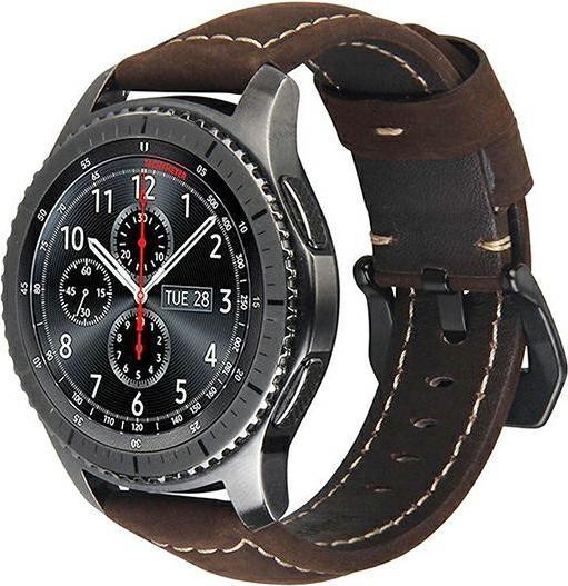 Produktbild Beline Samsung Galaxy Gear S3/Active/Watch 3/Huawei Watch GT/GT2/GT2 Pro Smartwatch-Armband, 22 mm (22 mm, Bio-Leder, Huawei Watch GT, Huawei Watch GT 2 Pro)