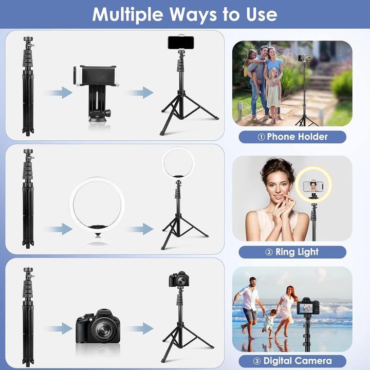 Actual product image UBeesize Ringlicht mit Stativ (Ring light)