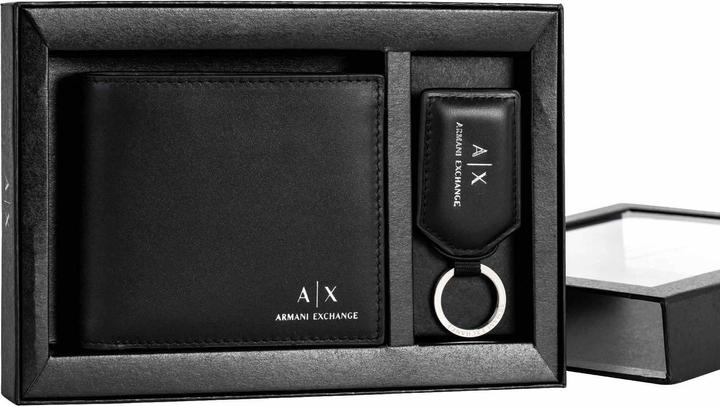 Actual product image Armani Exchange Plain Leather Gift Set