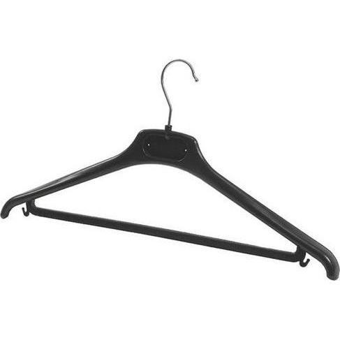 Alba, Kleiderbügel, Kleiderbügel PMBASICPL Schwarz 450 mm x 220 mm (20 x)