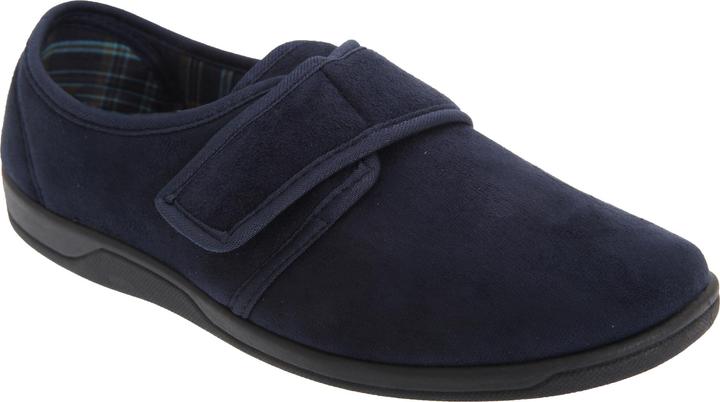 Immagine prodotto Universal Textiles Tom Slippers Pantofole con chiusura in velcro in finto camoscio (41)