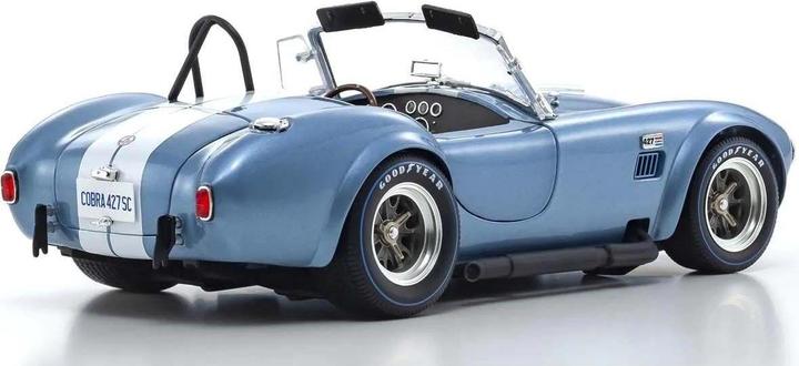 Image du produit Kyosho Shelby Cobra 427 S/C Spider, Hellblau-Weiss 1:18