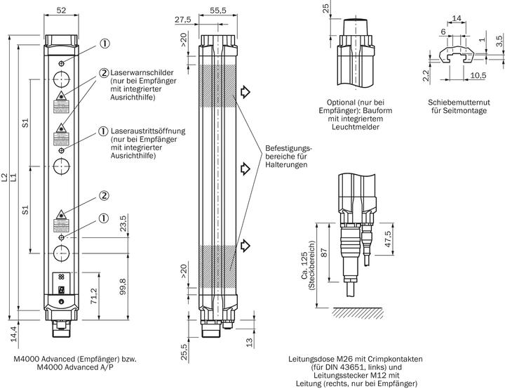 Actual product image Sick Light barrier (70 m)