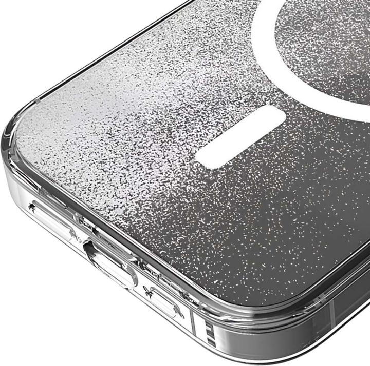 Actual product image STM Relax Sand MagSafe - iPhone 15 Hülle (Klar / Weiss) (Apple iPhone 15)