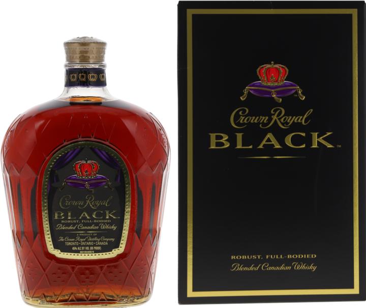 Actual product image Crown Royal Black Label Whisky 1 litre 45 % Vol. (Canadian Whisky)