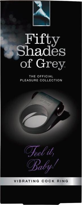 Produktbild Fifty Shades of Grey Feel it Vibrating Cock Ring (6.40 cm)