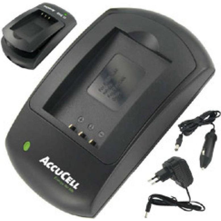 AccuCell Ladegerät passend für Yashica BP-800, Finecam S3, S3L (Ladegerät), Kamera Stromversorgung