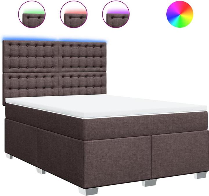 Actual product image vidaXL Boxspringbett (140 x 190 cm)