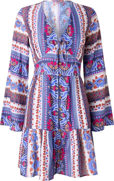 Image du produit Joe Browns Flared Sleeve Printed Boho Tunic Dress (44)
