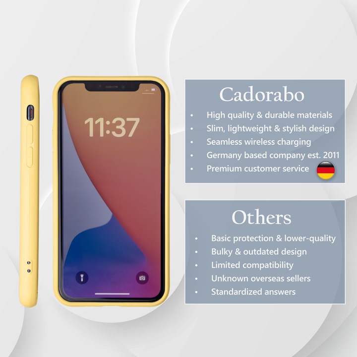 Produktbild Cadorabo TPU Liquid Silicone Case Cover (Apple iPhone 11 Pro)