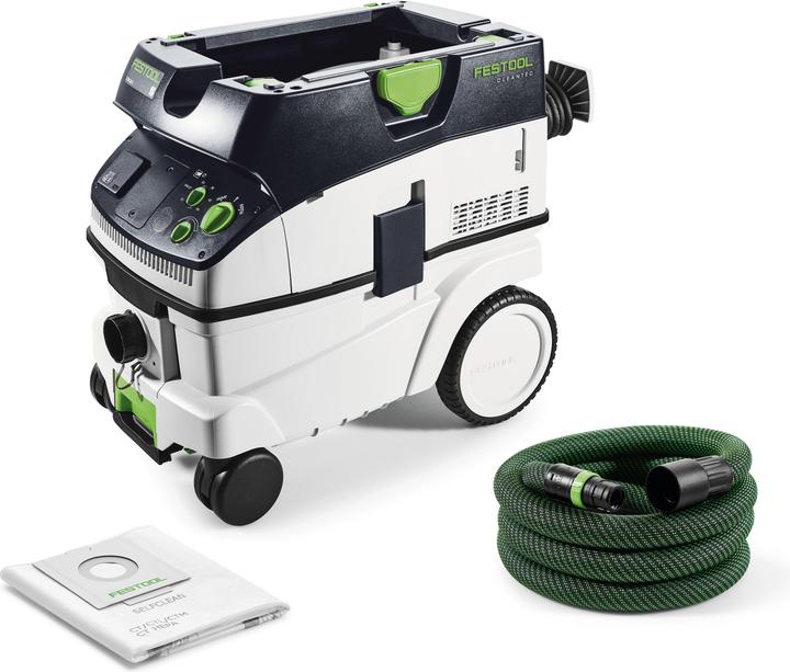 Festool CTM 26 E fabric tumbler - 1200W - Class M - 26L (Extraction system)