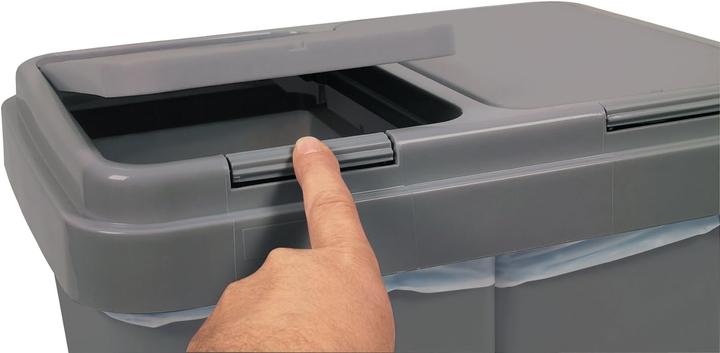 Immagine prodotto Alpfa Cestino Duo Antracite (2x 25L) (60 l)