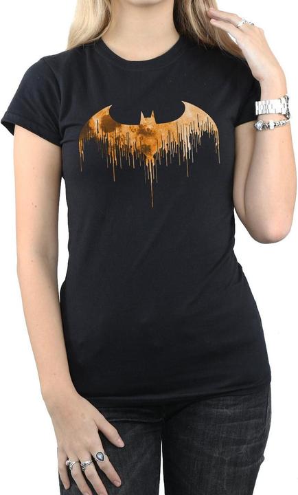 Produktbild Batman Arkham Knight Halloween Mond Logo Füllung Baumwolle TShirt (M)