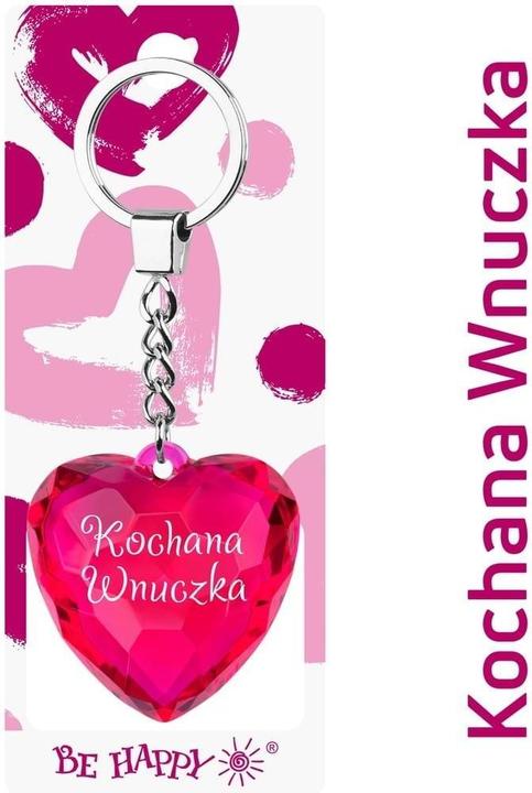Image du produit Be happy gifts Herz-Schlüsselanhänger Liebe Enkelin