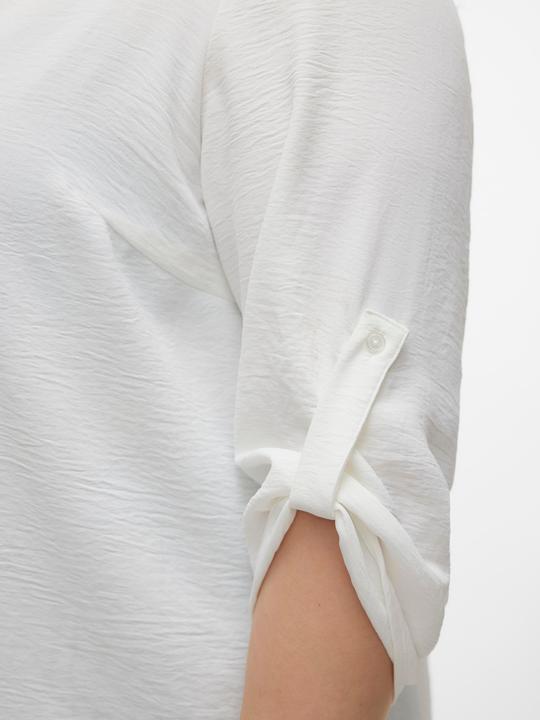 Produktbild Vero Moda Normal geschnitten V-Ausschnitt Curve Umgeschlagene Ärmelbündchen Top Top (46)