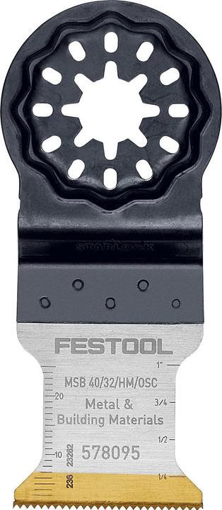 Immagine prodotto Festool Lama in carburo MSB 40/32/HM/OSC