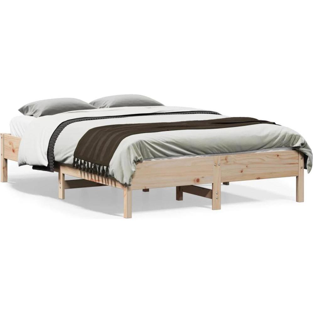 VidaXL, Bett, Bett Kiefer (135 x 190 cm)