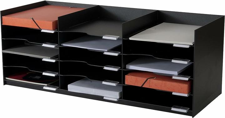 Produktbild Paperflow Multisortierer A4+ Schwarz 15f (A4)