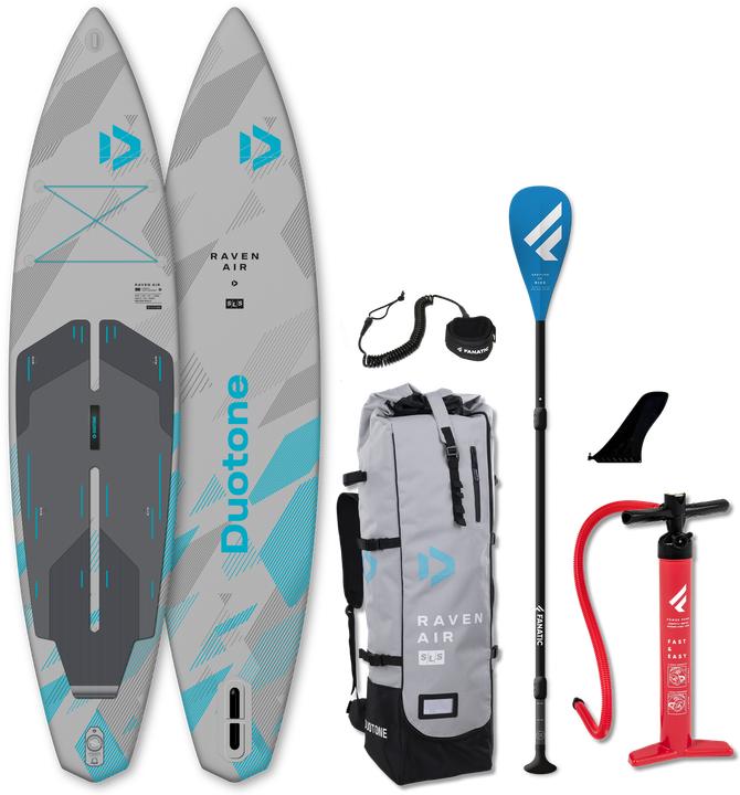 Actual product image Duotone iSUP Package Raven Air SLS (12'6")