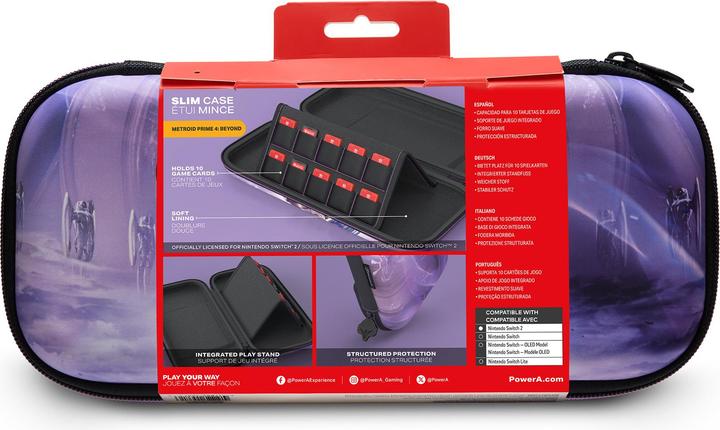 Produktbild PowerA Slim Case for NSW2- Metroid Prime Beyond (Switch 2)
