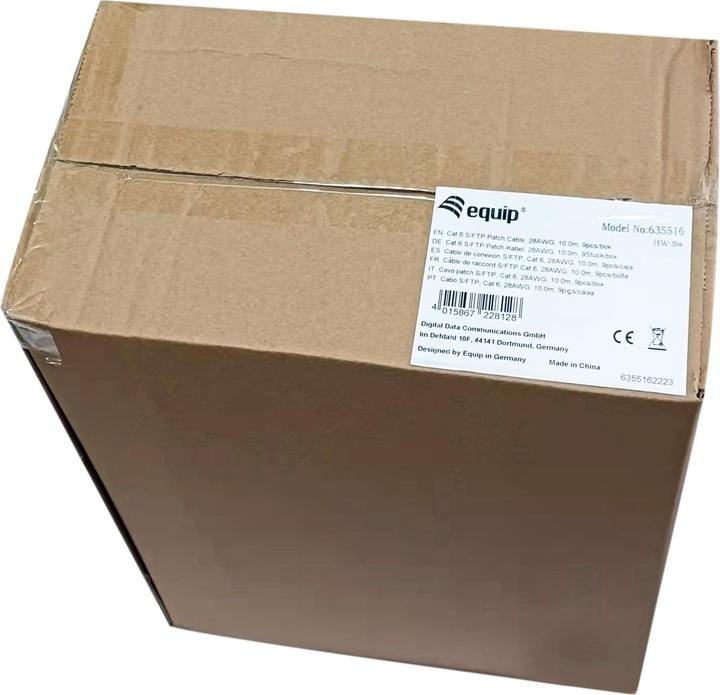 Produktbild equip Patchkabel (S/FTP, CAT6, 10 m)