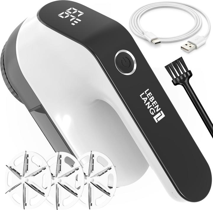 Lebenlang Elektrischer Fusselrasierer mit LED-Anzeige