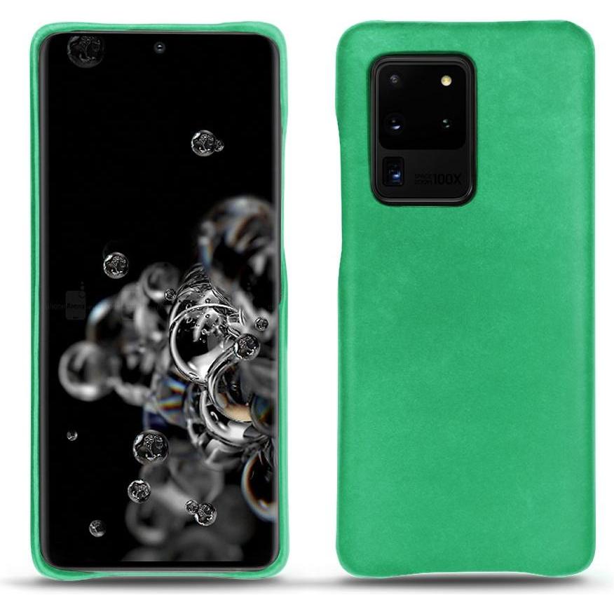 Noreve Lederschutzhülle (Samsung Galaxy S20 Ultra 5G), Smartphone Hülle, Grün
