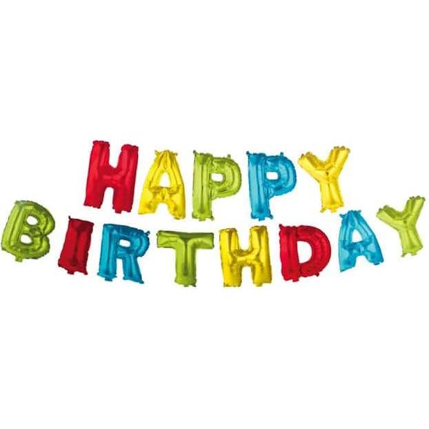 Procos Folienballonset - Happy Birthday - ca. 3,5 m