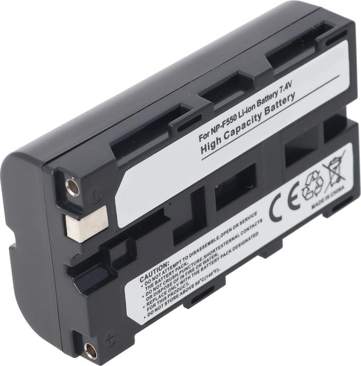 Image du produit AccuCell Batterie Sony NP-F330, CCD-SC, CCD-TR, Sony NP-F330, Sony NP-F550, MBP-2S1PSD26