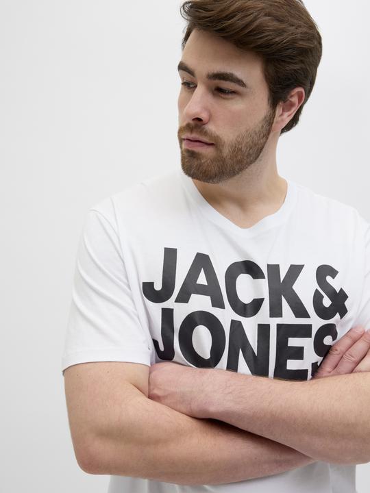 Actual product image Jack & Jones Logo print plus size t-shirt (3XL)