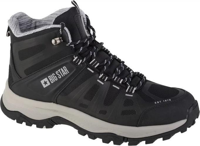 Big Star Men's trekking shoes KK174097 black, size 44 (44)