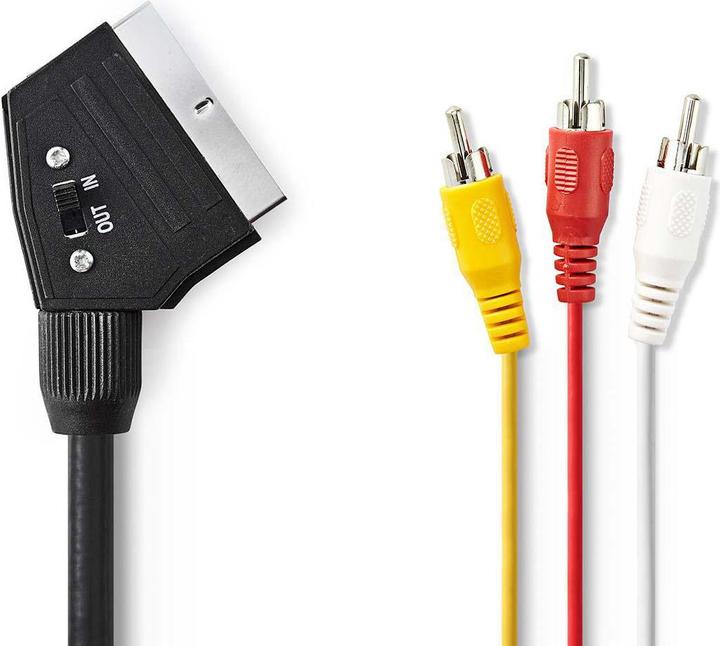 Immagine prodotto Nedis Cavo RCA SCART Spina SCART (2 m)