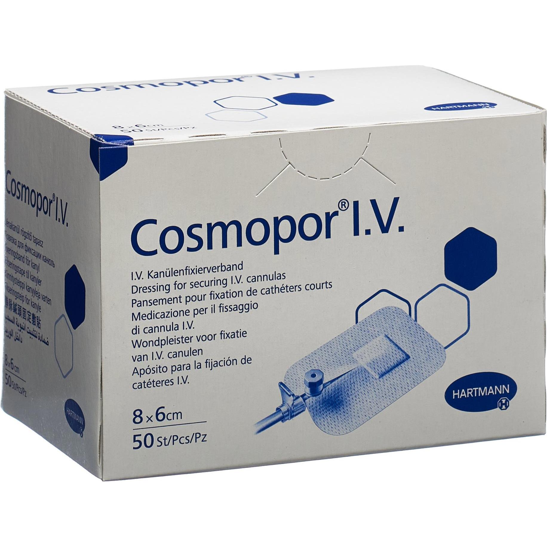 Cosmopor, Pflaster, 8x6cm (50 x)