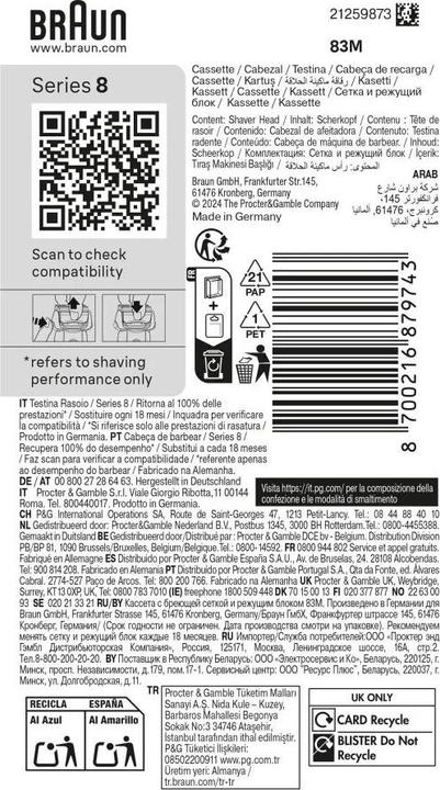 Immagine prodotto Braun 83M (1 x)