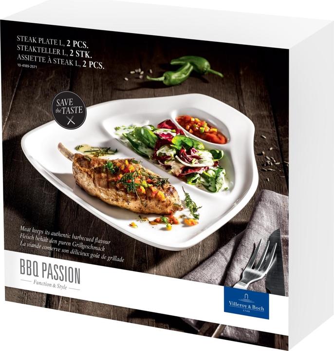 Image du produit Villeroy & Boch Assiette à steak L Set 2 pièces BBQ Passion (2 x)