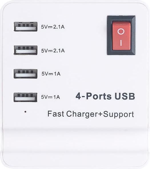 Actual product image Revolt USB power bank with smartphone tray (2100 W)