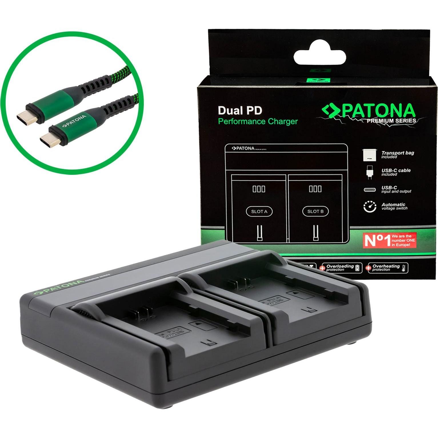 Batteria PATONA Platinum NP-W235 Per Fujifilm - 2600mAh, Con Caricabatterie USB Dual LCD - Foto 10